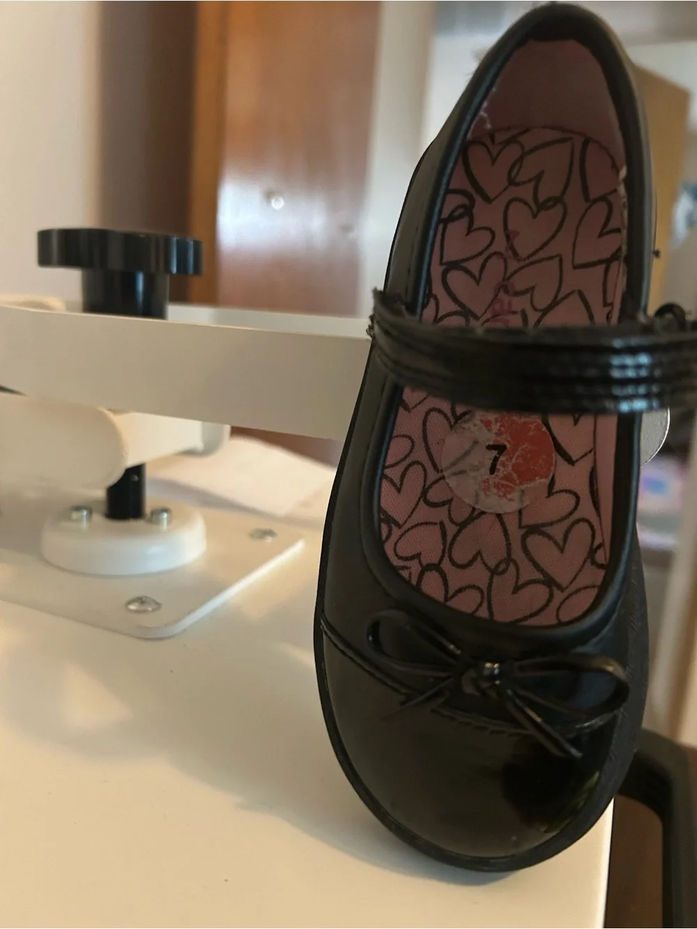 Carter's Black Patent Mary Jane Toddler Shoes